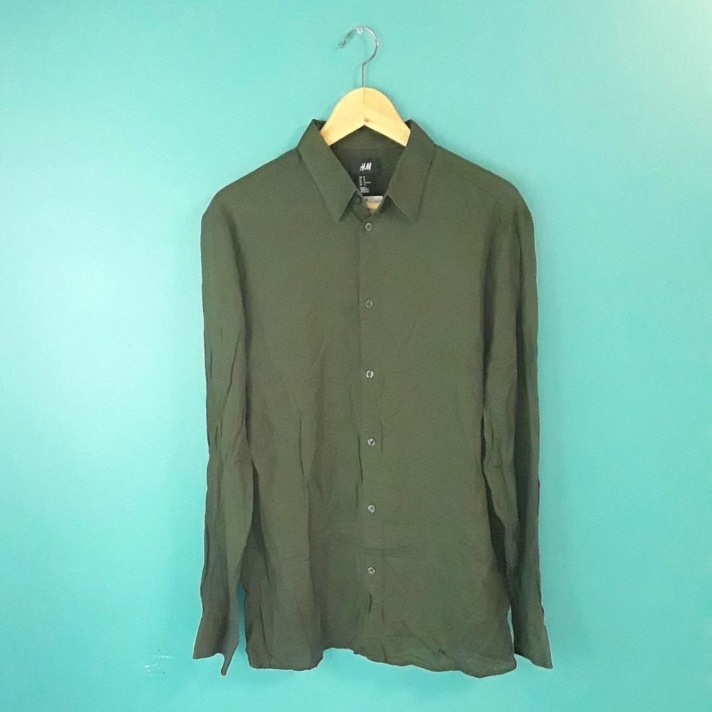 H&M Linen-Blend Shirt